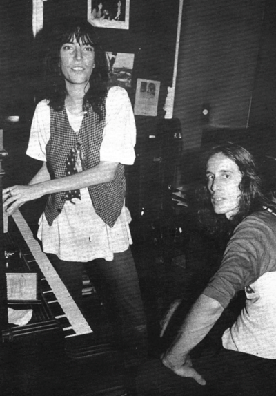 Patti Smith and Todd Rundgren
