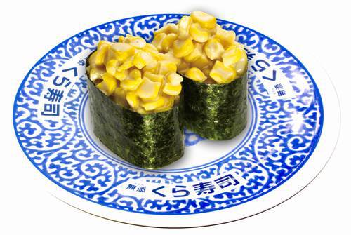 corn sushi