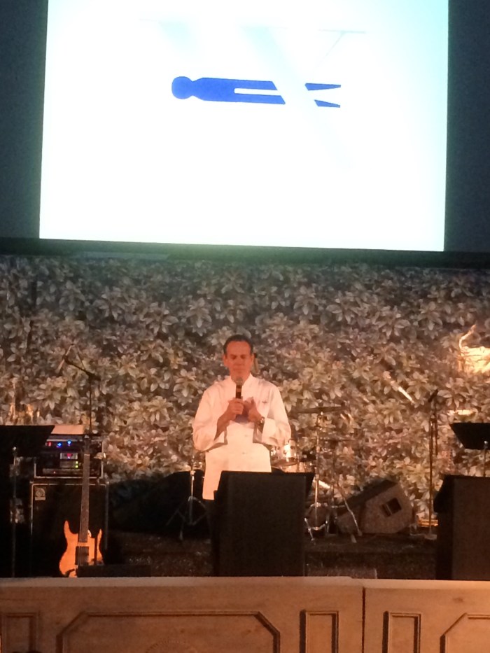 Chef Keller onstage