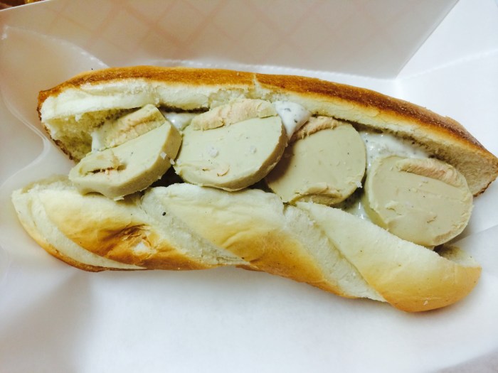 Foie Gras hot dog Hot Dougs