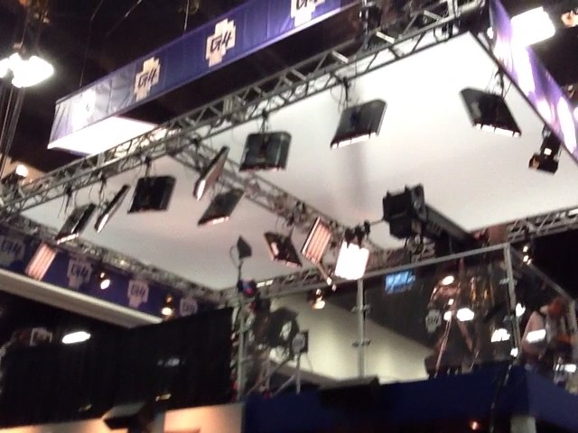 G4 comic-con stage