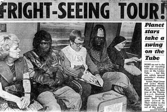 Planet of the Apes publicity stunt