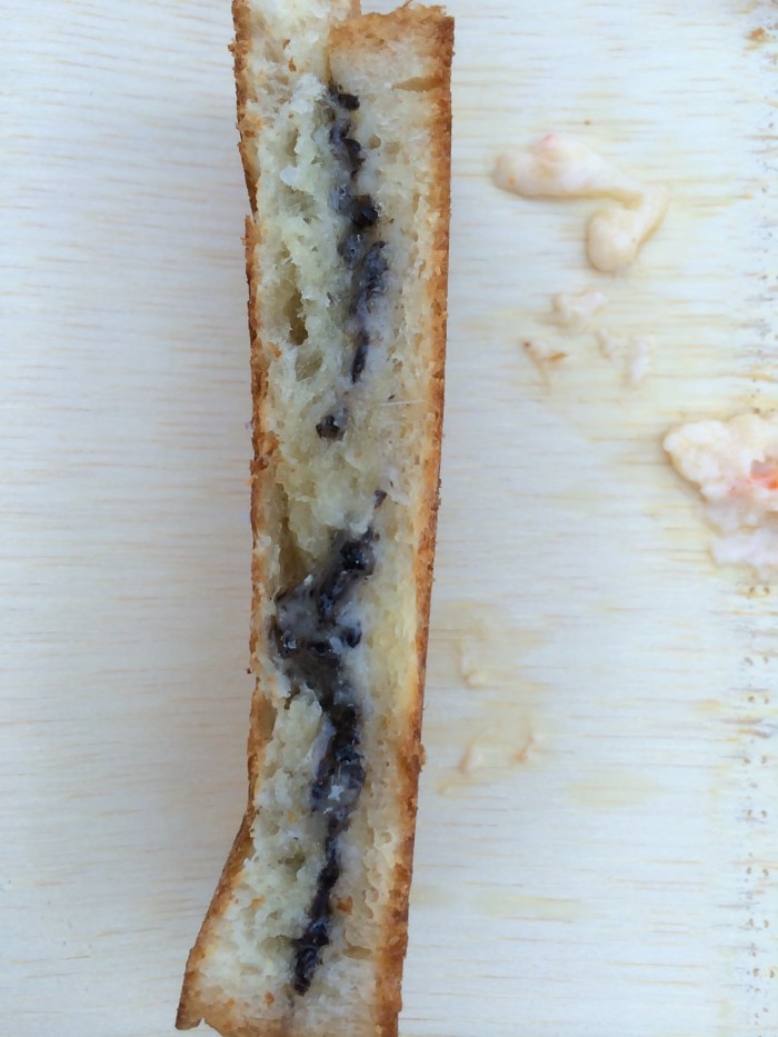truffle and cheese sandwich