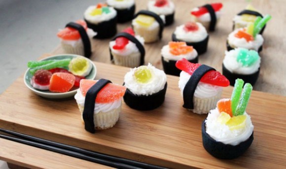 cupcake sushi