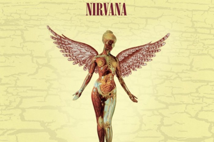 kurt cobain in utero