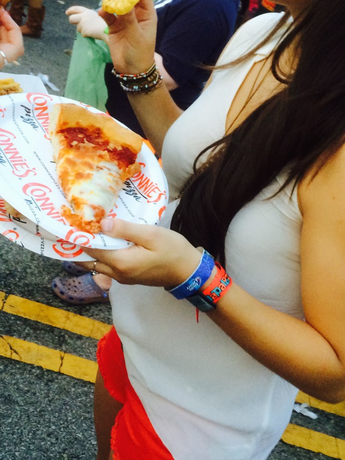Lollapalooza Chicago pizza