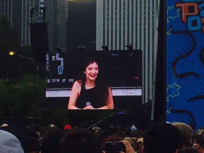 Lorde Lollapalooza 2014