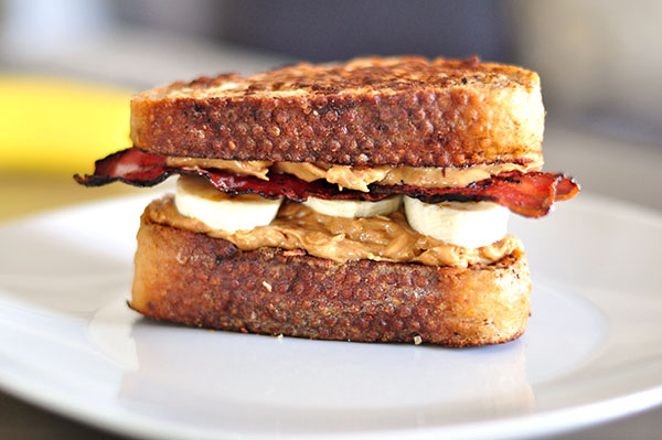 Peanut Butter Bacon sandwich