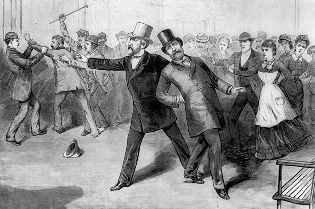 President Garfield shooting