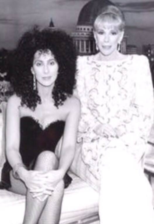 Cher and Joan Rivers