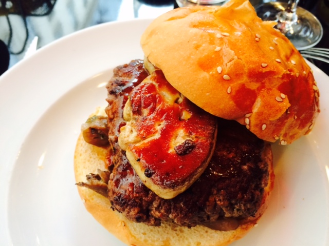 Paris Foie Gras burger