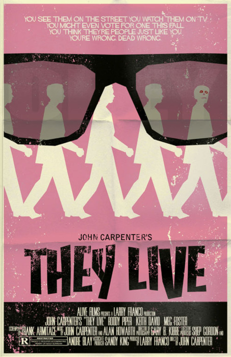 They Live fan poster