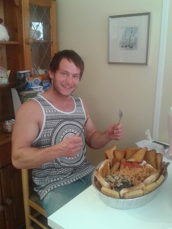 Bear Grills breakfast platter