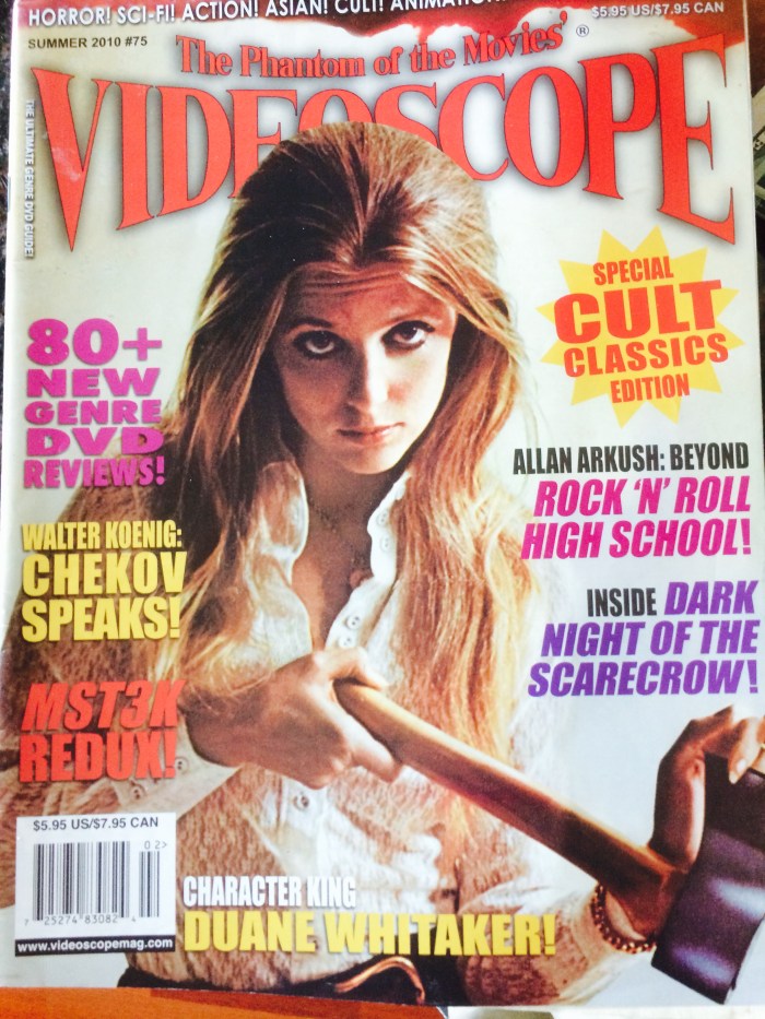 videoscope cult movie magazine