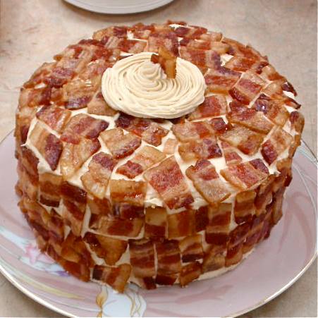 bacon cake recipe