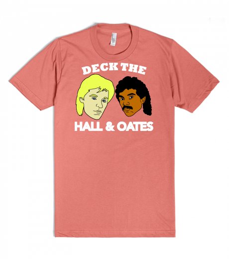 hall and oates holiday t-shirt