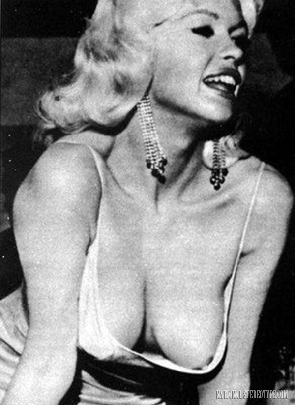 Jayne Mansfield nipple slip