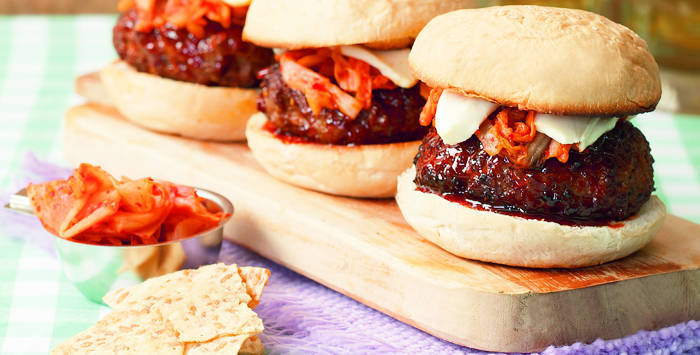 kimchi burger recipe