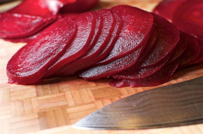 sliced beet recipes