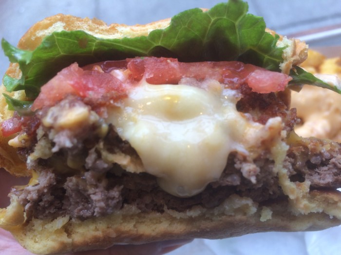 cheese-stuffed mushroom shake shack