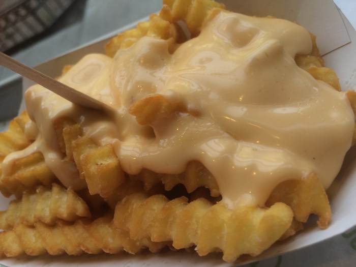Shake Shack crinkle cut cheese fries