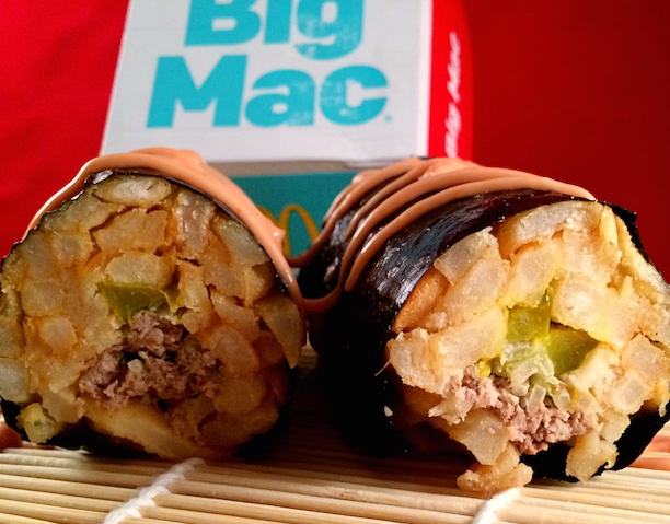 wild japanese big mac sushi