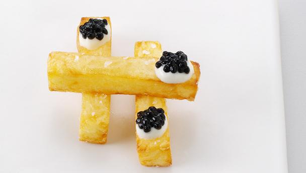 caviar french fries