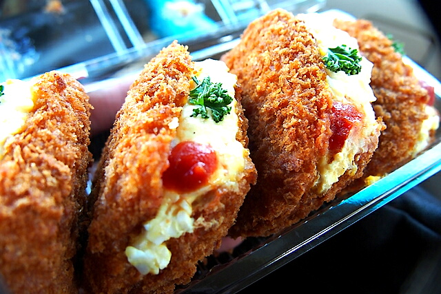 croquette sandwiches