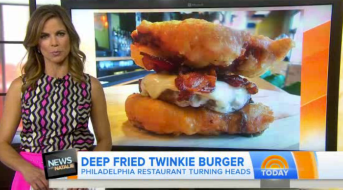 PYT deep fried twinkie burger