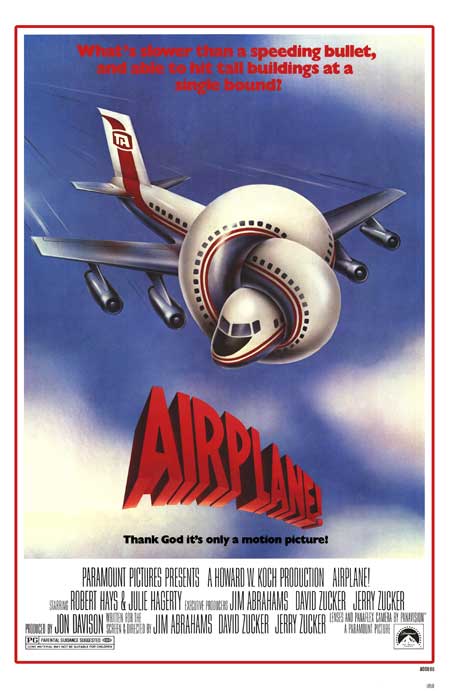 Airplane movie poster