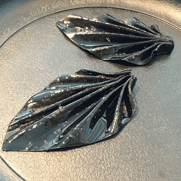 black garlic leather