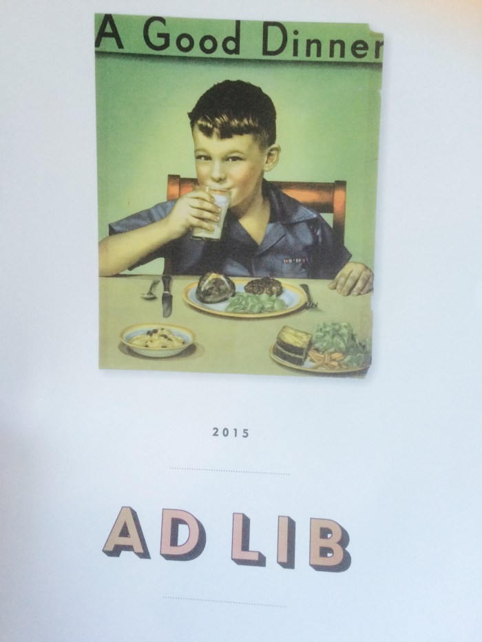 Thomas Keller Ad Lib menu