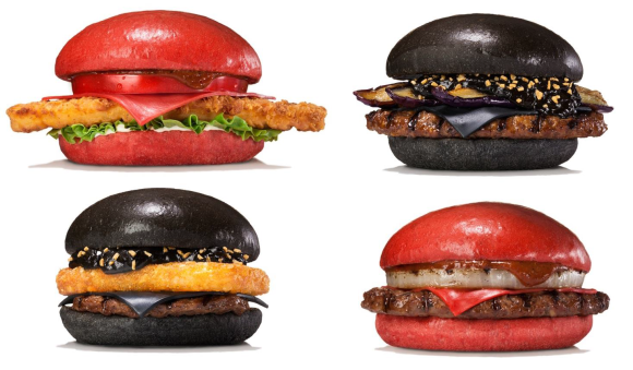 burger king red burgers