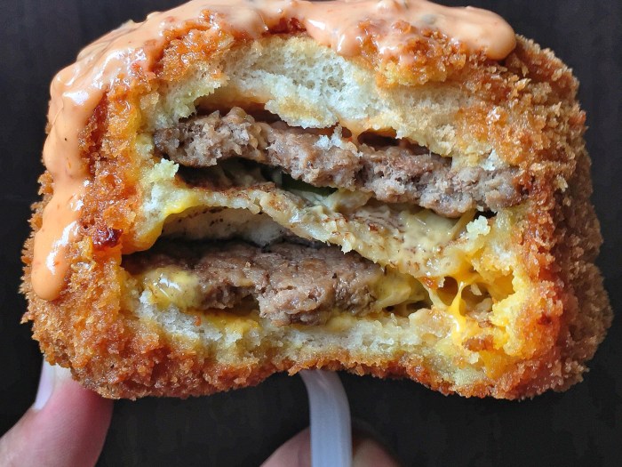 Deep fried big mac