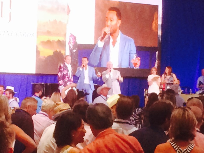 John Legend Napa Valley wine auction
