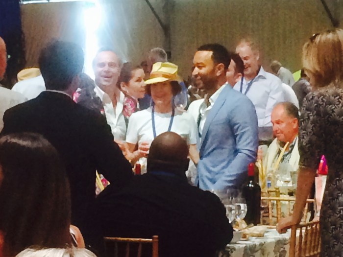 John Legend Napa wine auction