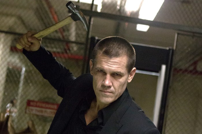 This image released by FilmDistrict Pictures shows Josh Brolin in a scene from "Oldboy." (AP Photo/FilmDistrict Pictures, Hilary Bronmyn Gayle)