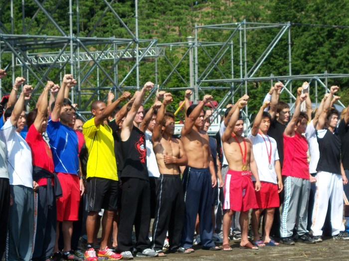 Ninja Warrior competitors