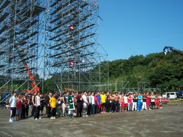 Ninja Warrior obstacle course