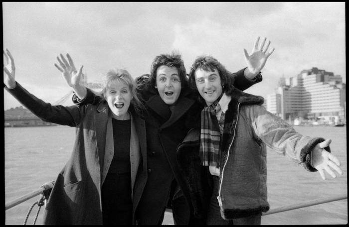 Paul and Linda McCartney London Town