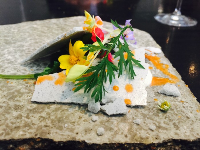 Alinea graffiti dish