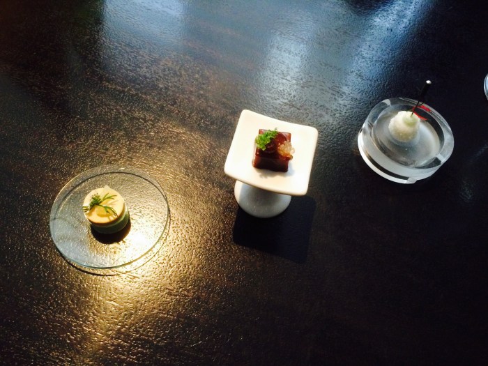 Alinea restaurant menu creations