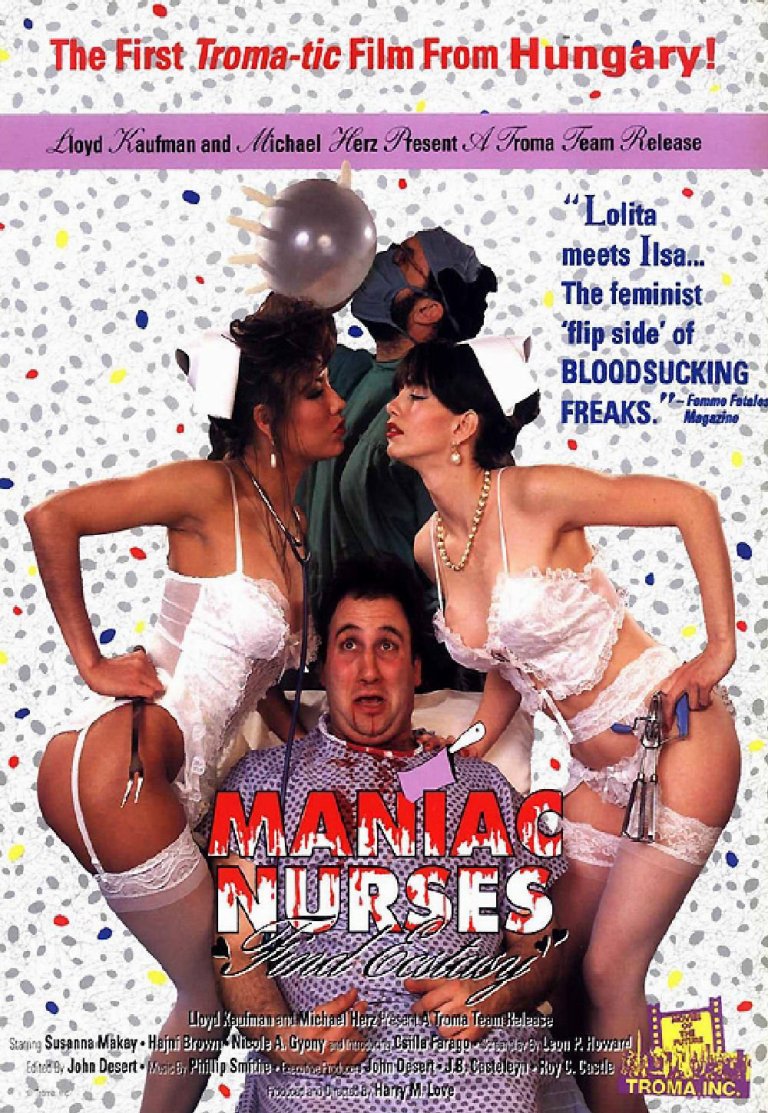 Sexy Nurses! Naked Candy Stripers! Maniac Nurses! Exploitation Classics With Candy Stripes