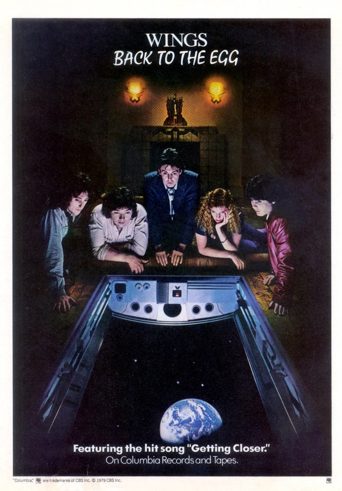 Paul McCartney Back To The Egg