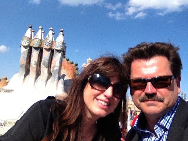 alex duda john rieber barcelona rooftop sculpture