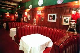 Chasen's red leather banguettes