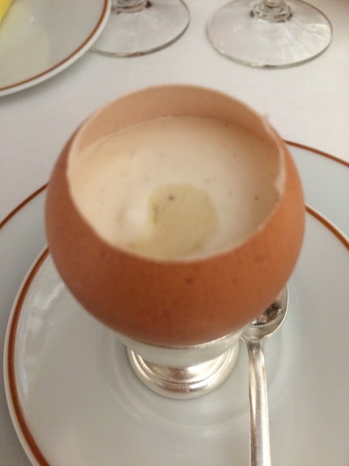 L'Arpege egg dish