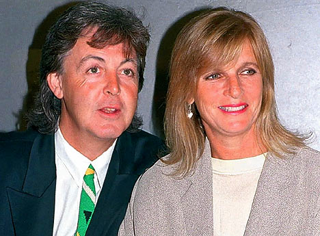 Paul and Linda McCartney