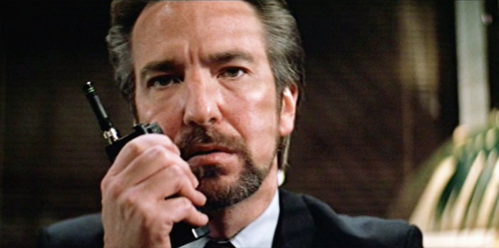 Alan Rickman RIP Hans Gruber Die Hard