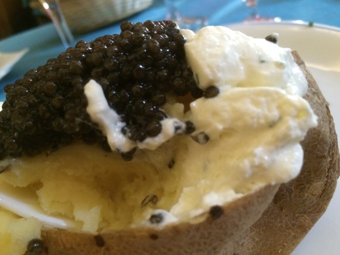 caviar baked potato recipe